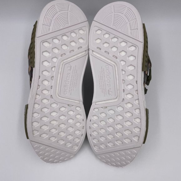 adidas NMD R1 Green Camouflage Womens Shoes - Picture 6 of 8